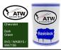 Preview: Chevrolet, Dark Green, 9V5 / WA9015 / WA7156: 500ml Lackdose, von ATW Autoteile West.